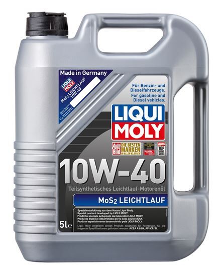 Motor Yagı 10W40 Mos2 Leıchtlauf 5 Lt LiQuimoly Marka