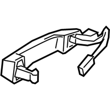 KAPI KOLU DIŞ ARKA  KROMSUZ DÜĞMESİZ İNSİGNİA B