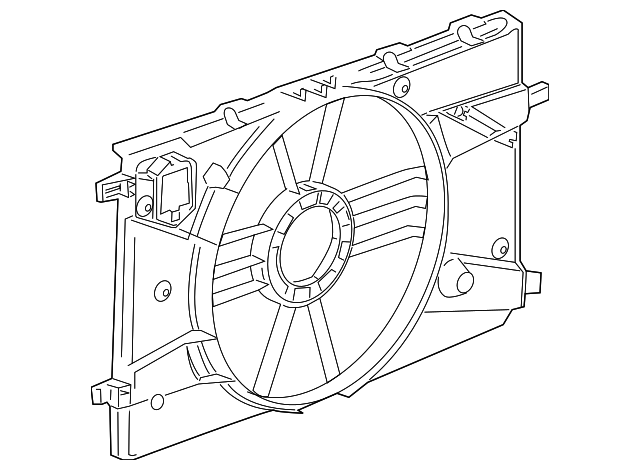 Opel Astra J Radyatör Fan Davlumbazı GM Marka