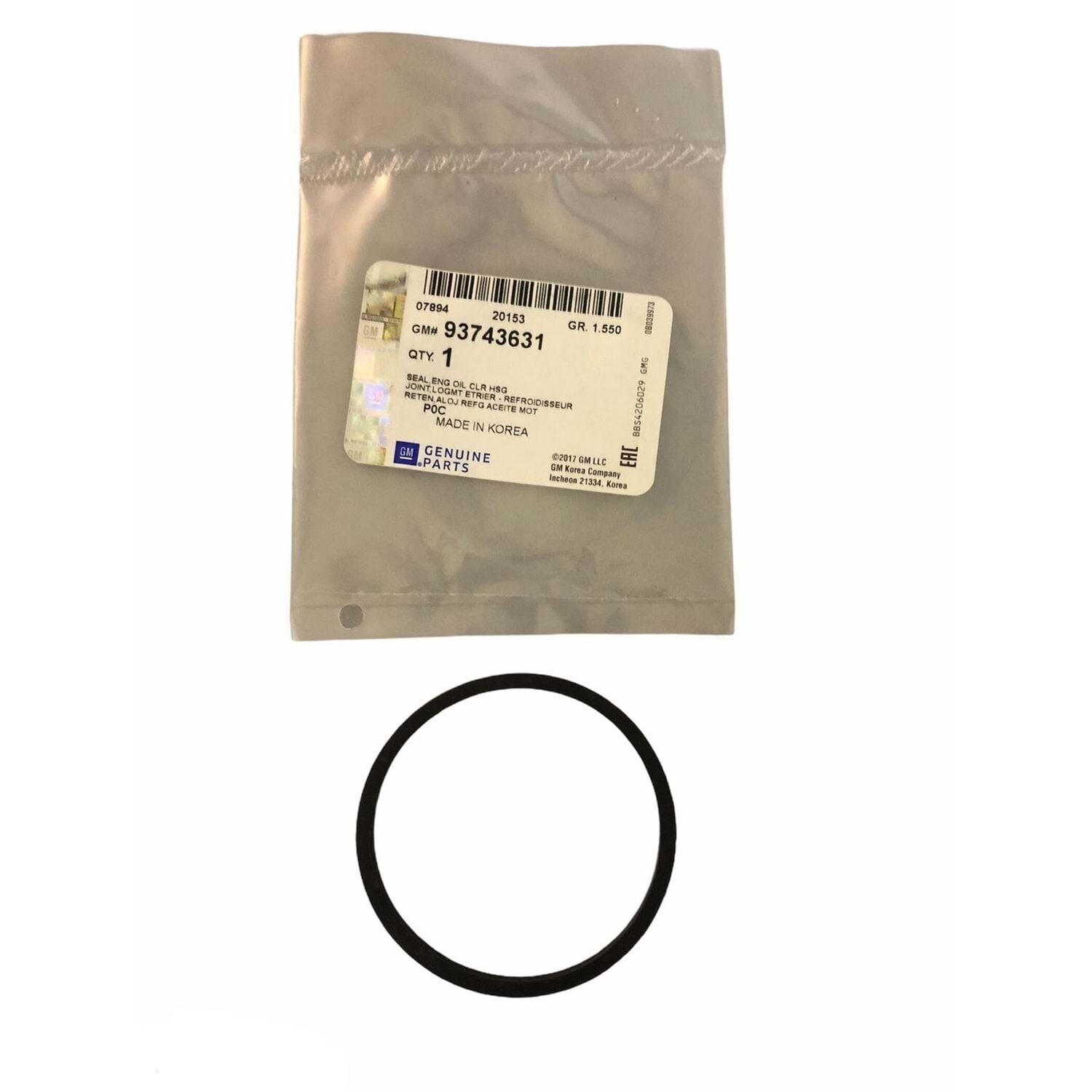 Chevrolet Captiva C100 Üst Yağ Soğutucu Contası Yılpar Marka