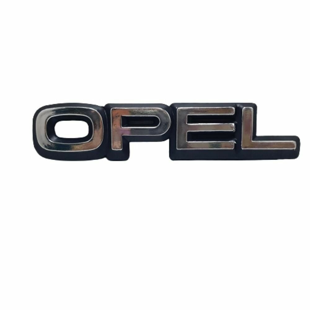 Opel Vectra A Arka Bagaj Yazısı Krom Kaplama Siyah Astra F Corsa B Tigra A Kadett E Yerli Marka