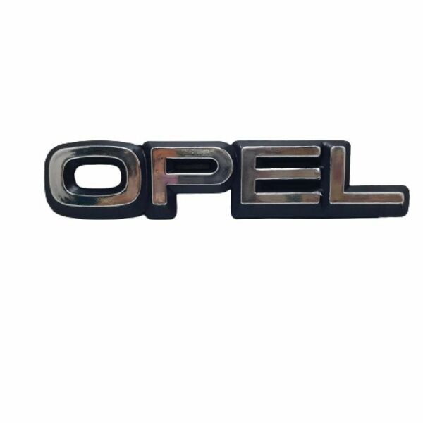 Opel Vectra A Arka Bagaj Yazısı Krom Kaplama Siyah Astra F Corsa B Tigra A Kadett E Yerli Marka