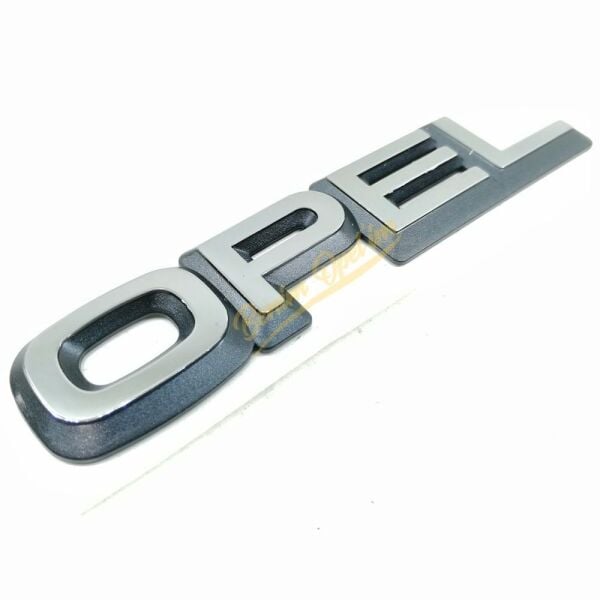 Opel Vectra A Arka Bagaj Yazısı Krom Kaplama Siyah Astra F Corsa B Tigra A Kadett E Yerli Marka