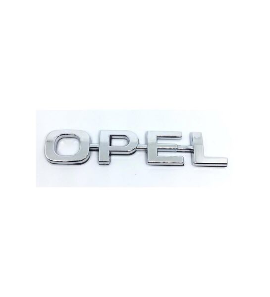 Opel Vectra B Arka Bagaj Kapağı Yazısı Krom Astra F, Astra G, Zafira A, Omega B, Yerli Marka