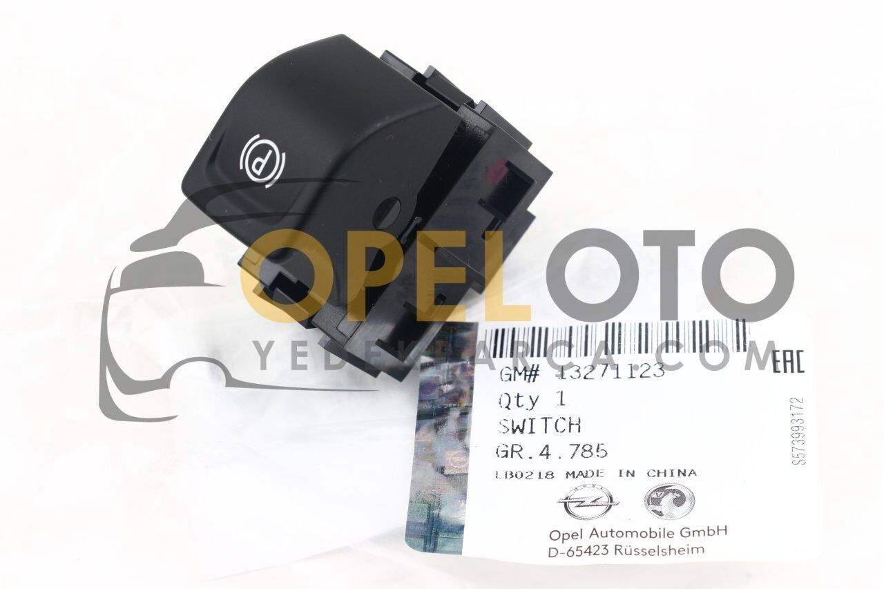 Opel Insignia A Siyah El Fren Düğmesi GM Marka