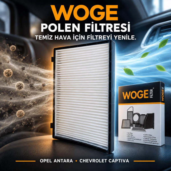 Polen Hava Filtresi Opel Antara - Chevrolet Captiva Uyumlu Özel Üretim