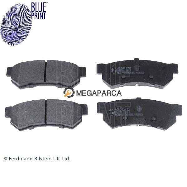 Chevrolet Lacetti Arka Fren Balatası Blueprint Adg042152 Bluep Marka