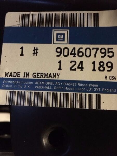 Opel Omega Çeki Kapağı Arka A GM Marka