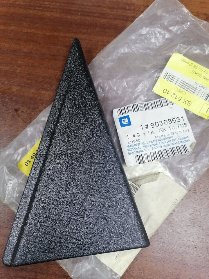 Opel Vectra A Ayna Üçgeni İç Sol Siyah GM Marka