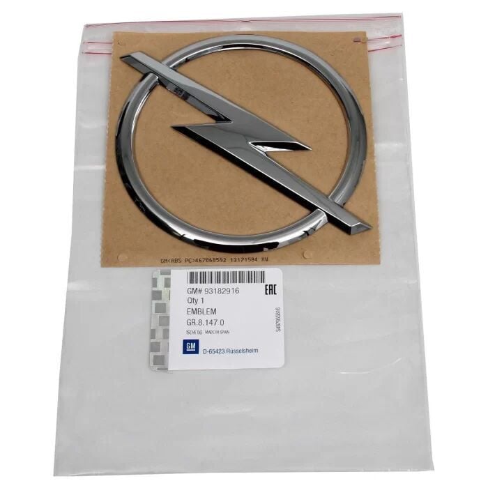 Opel Astra H Zafira B Bagaj Amblemi GM Marka