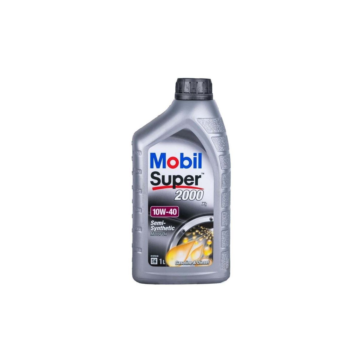 Motor Yağı 10W40 1lt Sıyah Kapak Mobil Marka