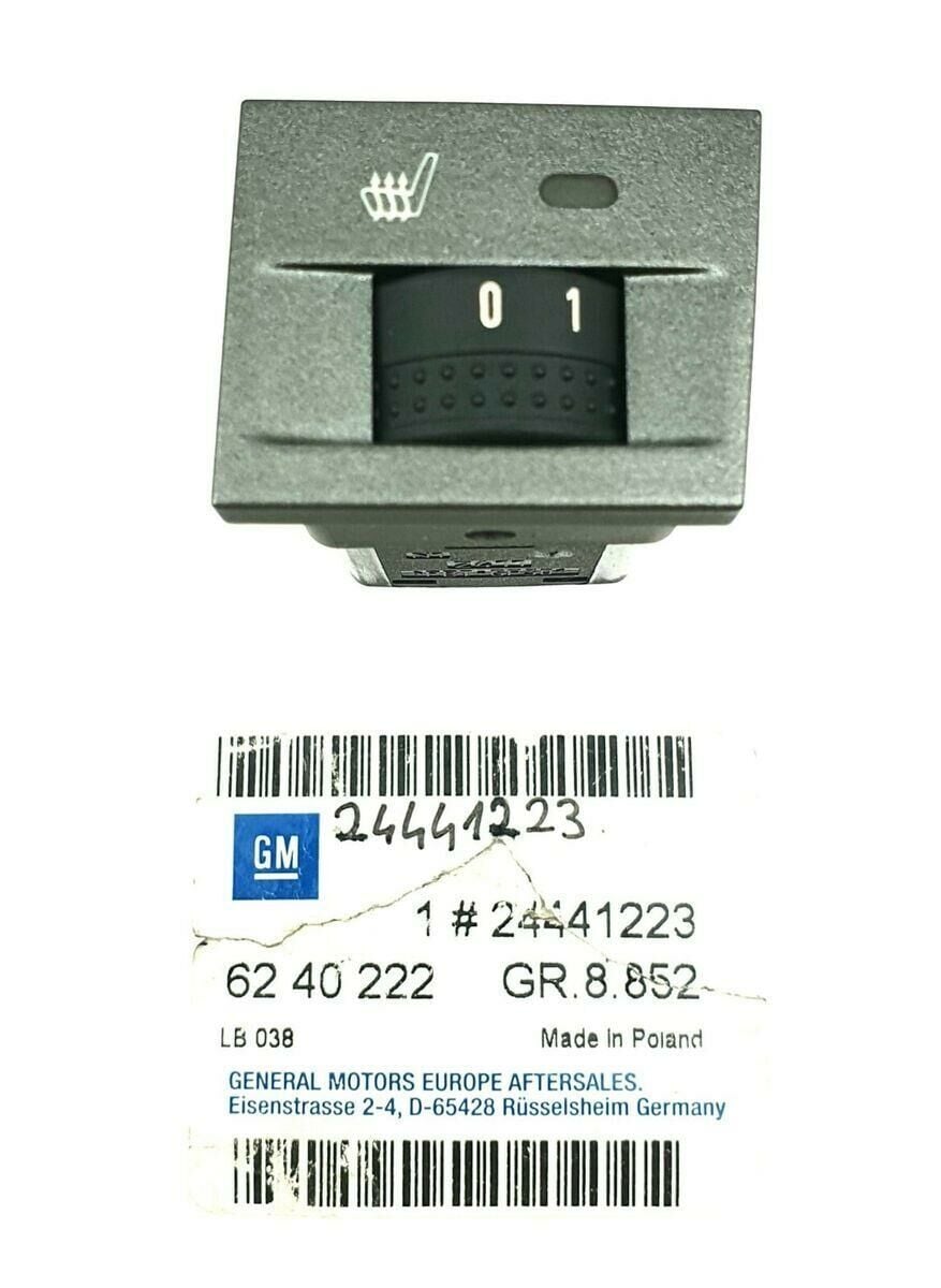 Opel Vectra C Siyah Koltuk Isıtma Düğmesi Sağ Ön GM Marka