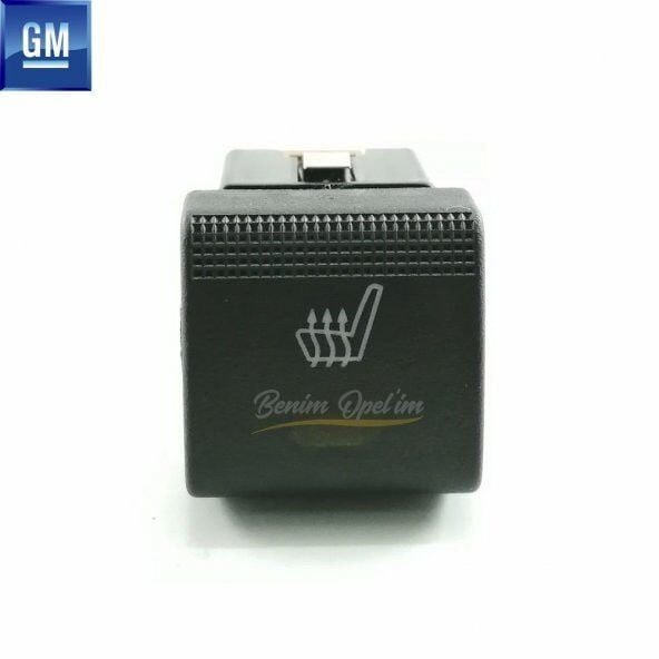 Opel Vectra Siyah Ön Sol Koltuk Isıtma Düğmesi GM Marka