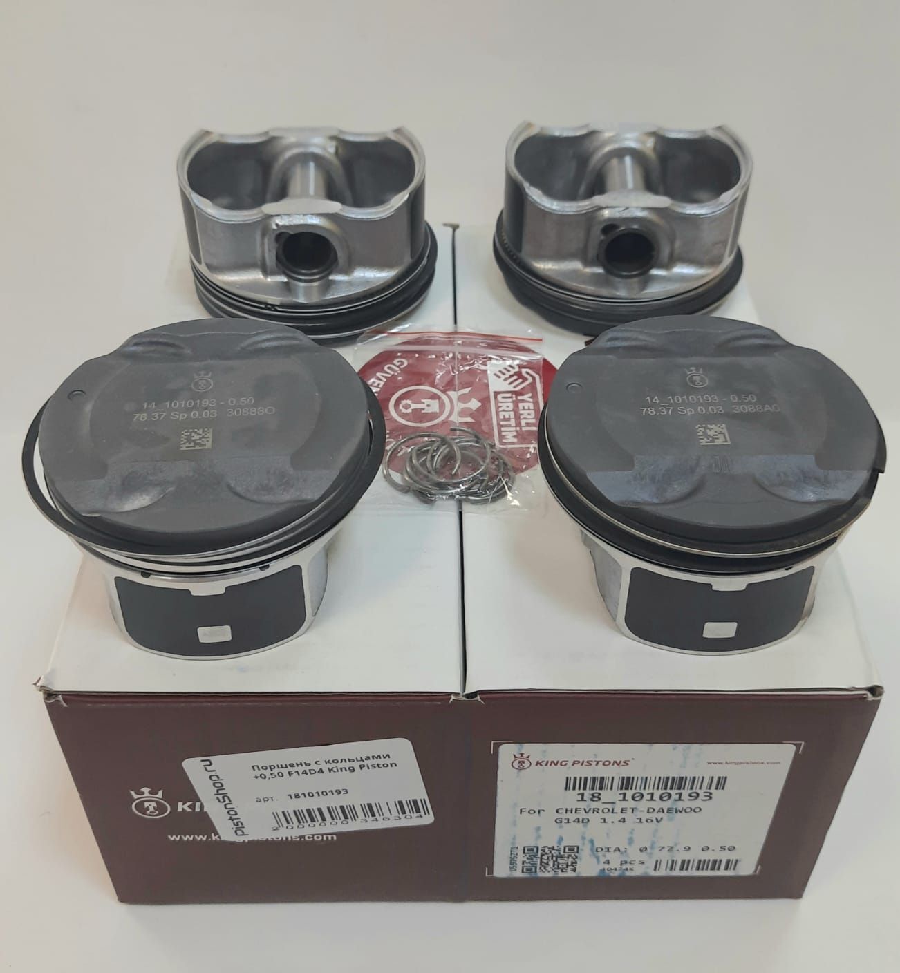 Piston Sekman 77.9+050 F14d Kıng Marka