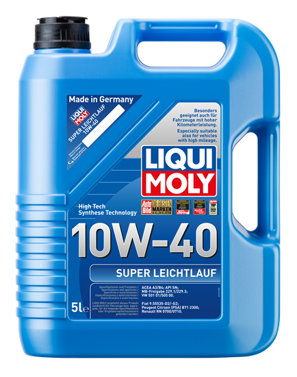 Motor Yağı 10W40 Super Leıchtlauf 5 Lt LiQuimoly Marka