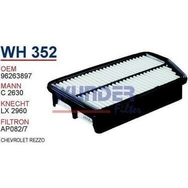 Chevrolet Rezzo Hava Filtresi Wunder Marka