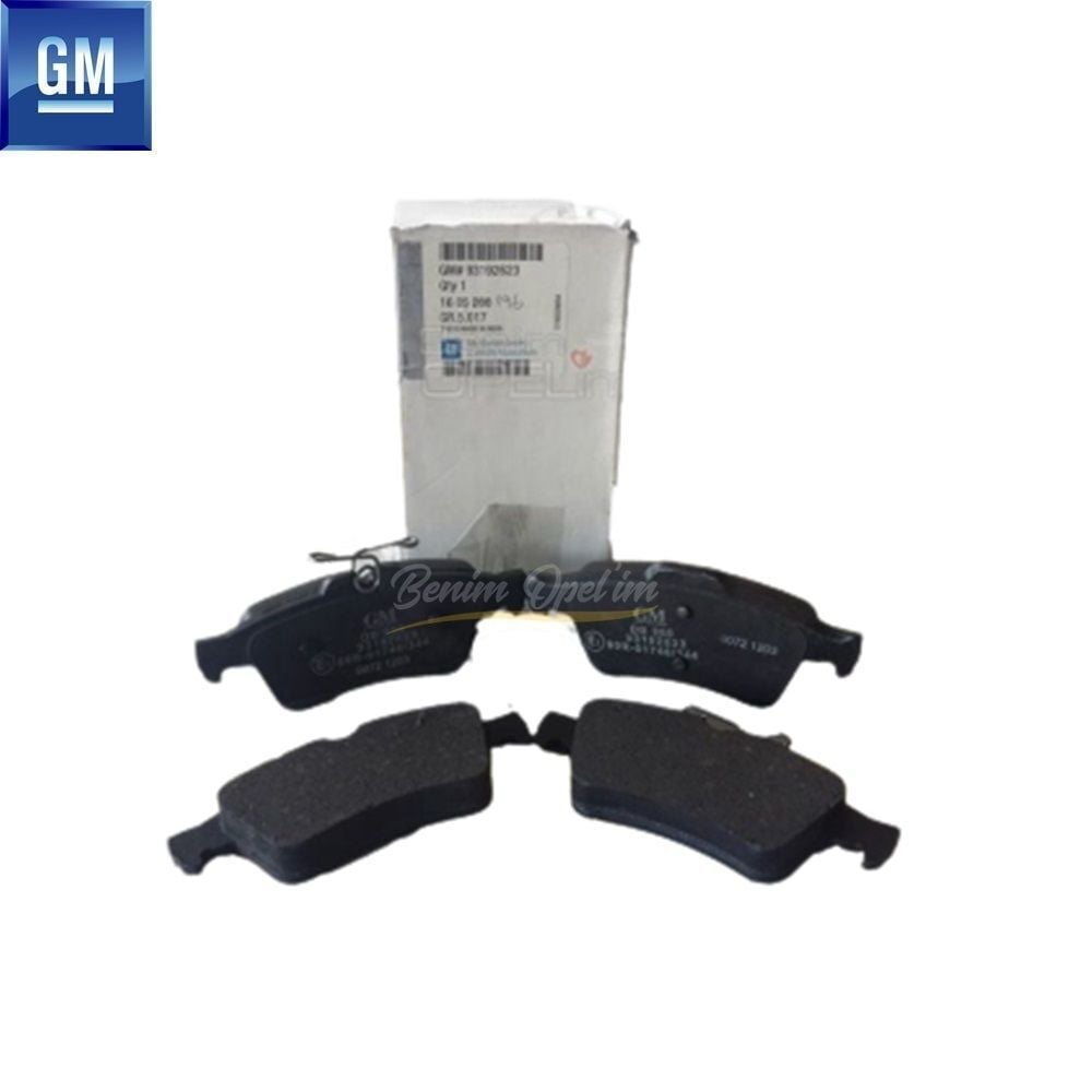 Opel Vectra C Arka Balata GM Marka