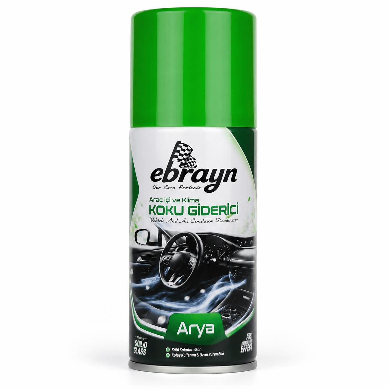 Universal Araç İçi ve Klima Koku Giderici - Parfümlü Sprey Klima Bombası Arya 150 ml