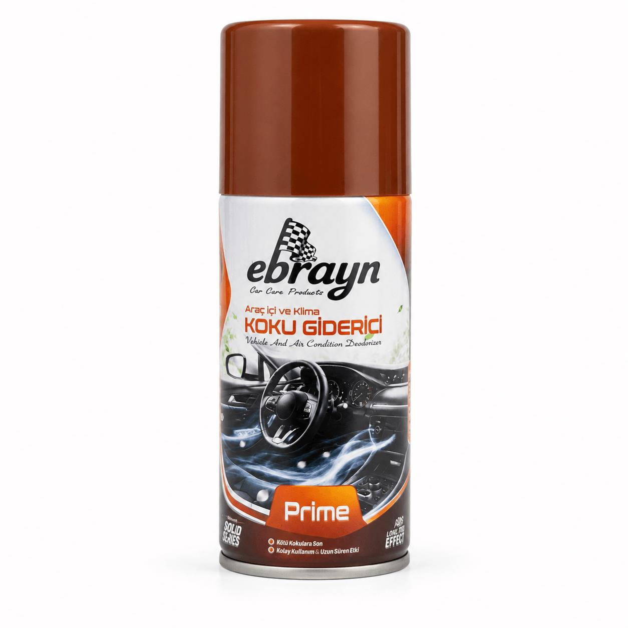 Araç İçi ve Klima Koku Giderici - Parfümlü Sprey Klima Bombası Prime 150 ml - Universal