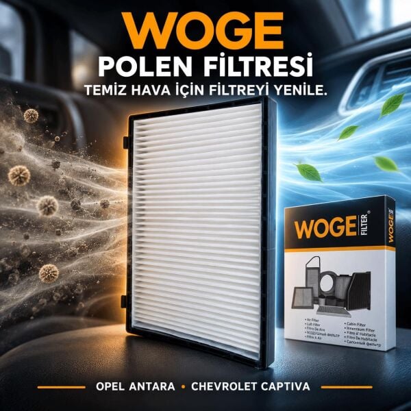Polen Hava Filtresi - Chevrolet Captiva Uyumlu Özel Üretim