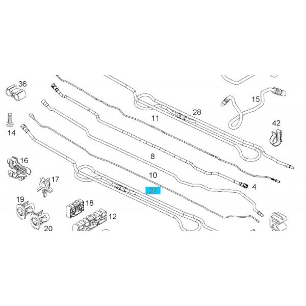 Opel Corsa C Yakıt Borusu Z13dth GM Marka