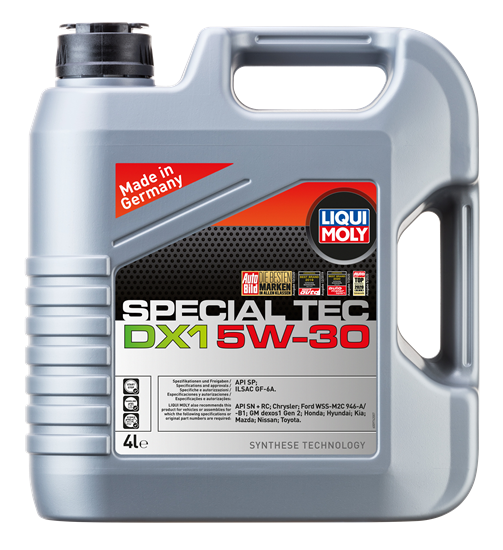Motor Yağı 5W30 Special Tec 4 Lt DX1 Gen2 LiQuimoly Marka